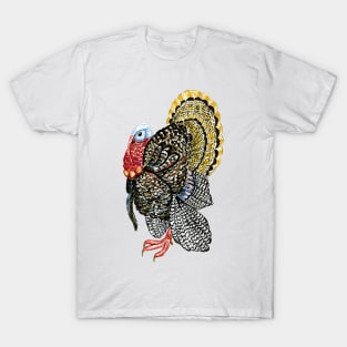 Turkey bird art T-Shirt